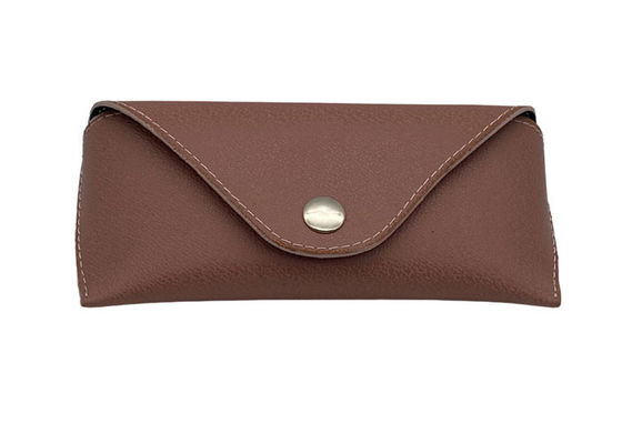 ODM Pink Hard Leather Eyeglass Case 178x74x35mm