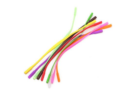 Colorful Soft Glasses Rope Chain , Silicon Eye Glasses Lanyards