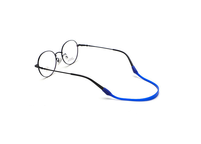 Colorful Soft Glasses Rope Chain , Silicon Eye Glasses Lanyards