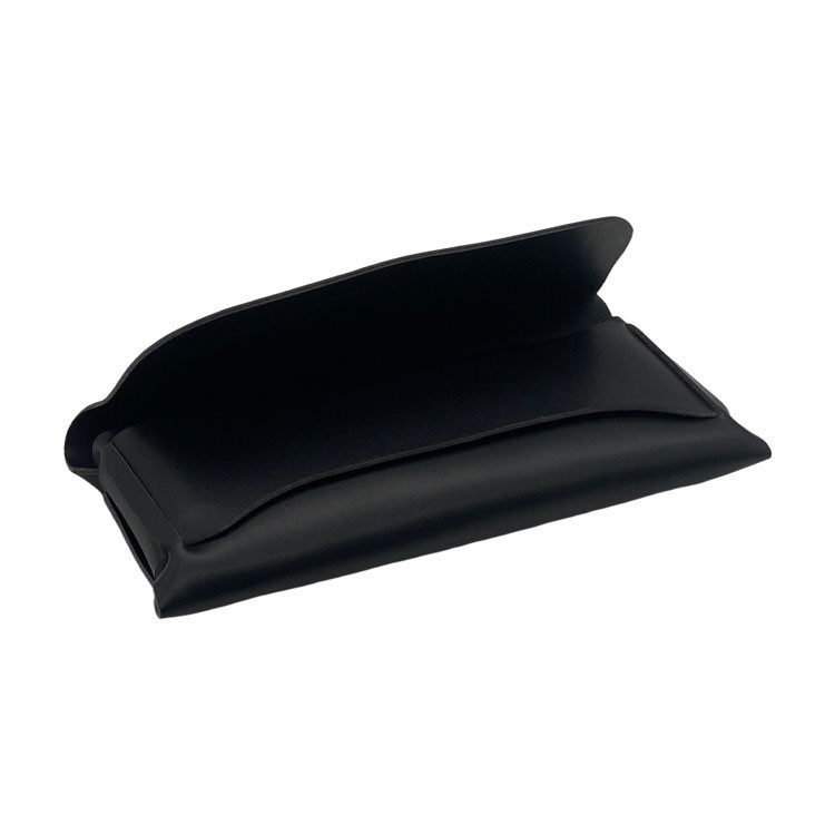 Leatherette Portable REACH Soft Leather Glasses Case Design ODM